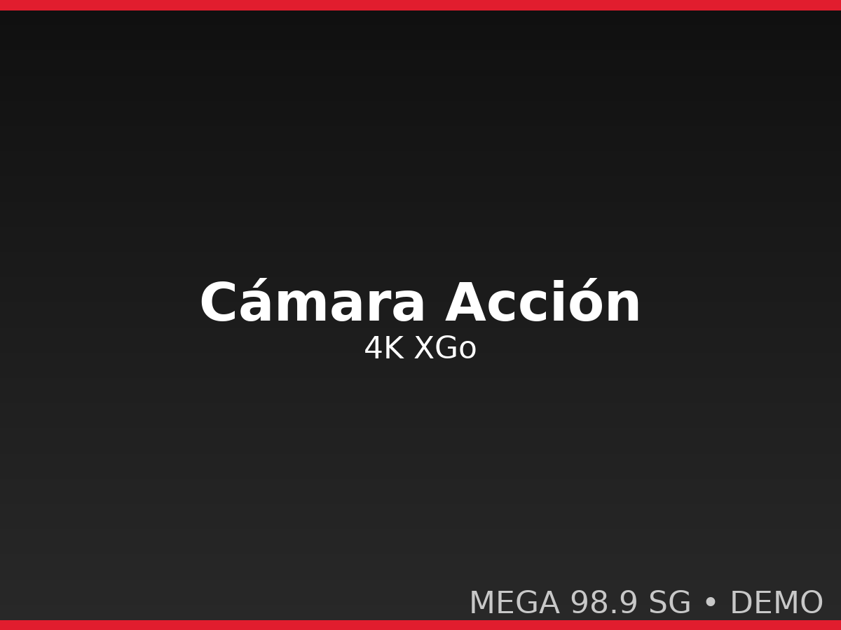 Cámara Acción 4K XGo