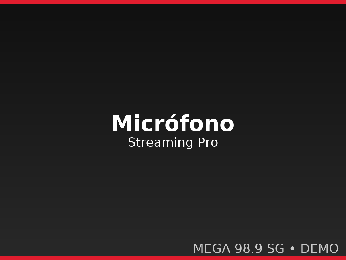 Micrófono Streaming Pro