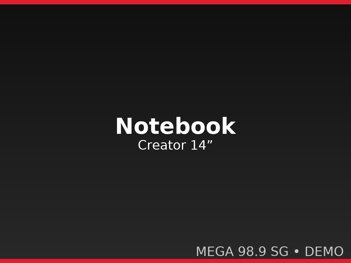 Notebook Creator 14”