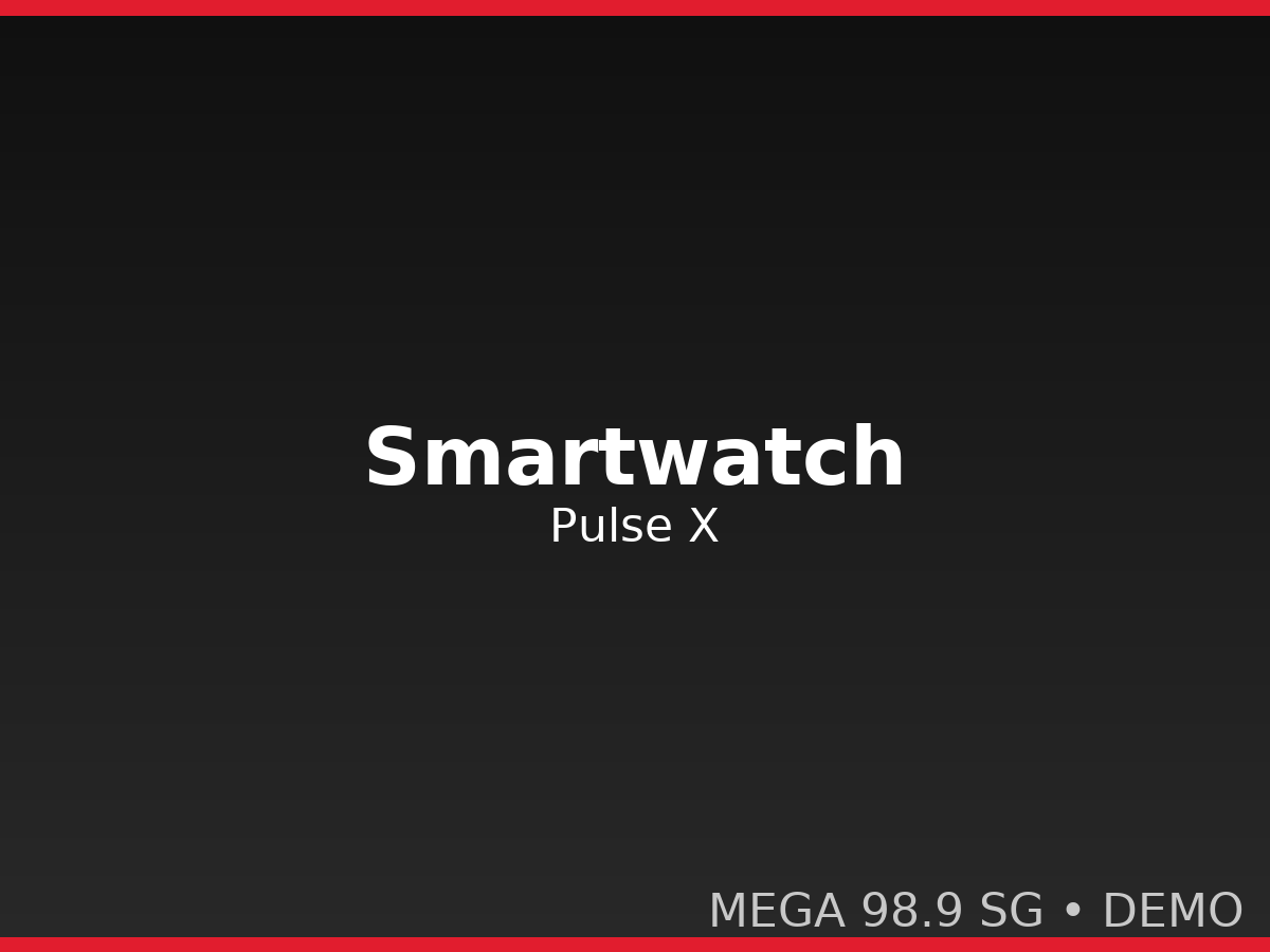 Smartwatch Pulse X