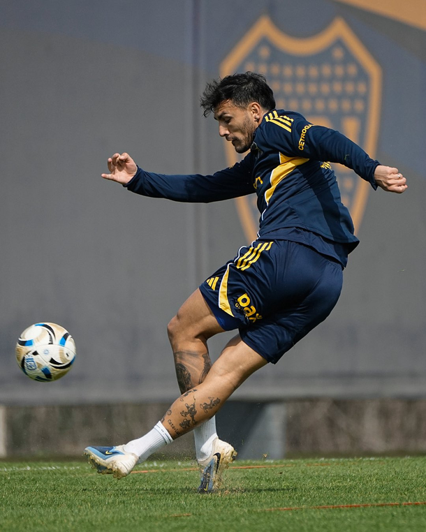 Edinson Cavani sufrió una lesión en el psoas y se perderá el partido de Boca contra Central Córdoba