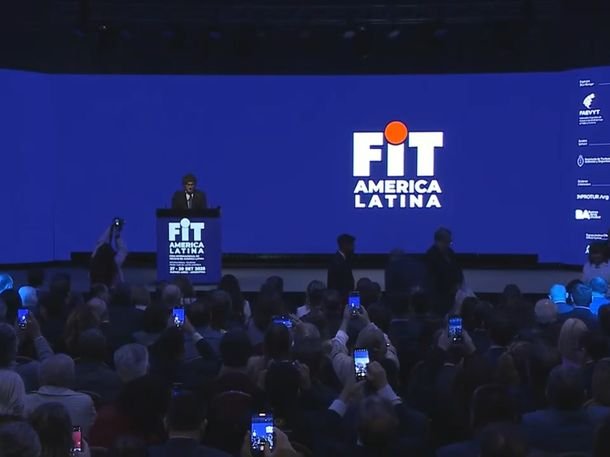 Milei inauguró la Feria Internacional de Turismo: «Hay que reformar el mercado del trabajo» Milei inauguró la Feria Internacional de Turismo: «Hay que reformar el mercado del trabajo»