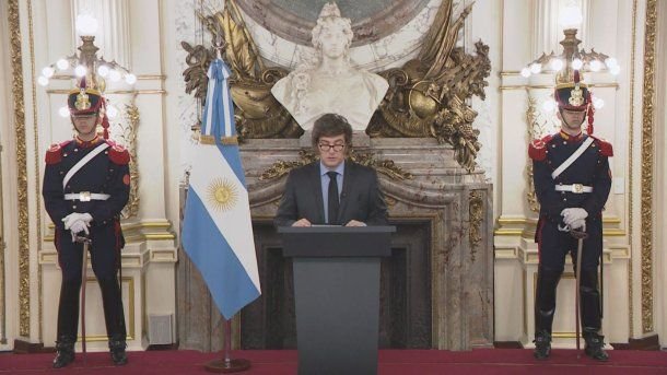 Javier Milei citó una frase del 2018 de Mauricio Macri, que nunca se cumplió Javier Milei citó una frase del 2018 de Mauricio Macri, que nunca se cumplió