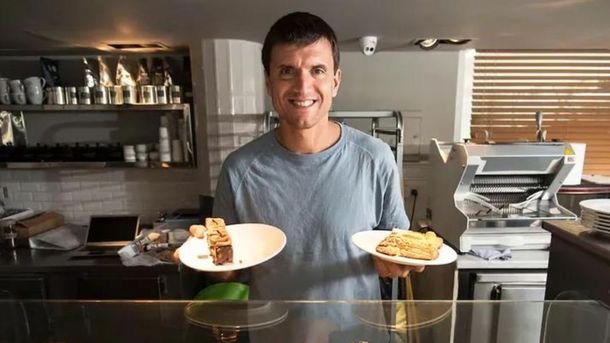 Civelli, tras su retiro, se metió de lleno en el mundo de la gastronomía. 