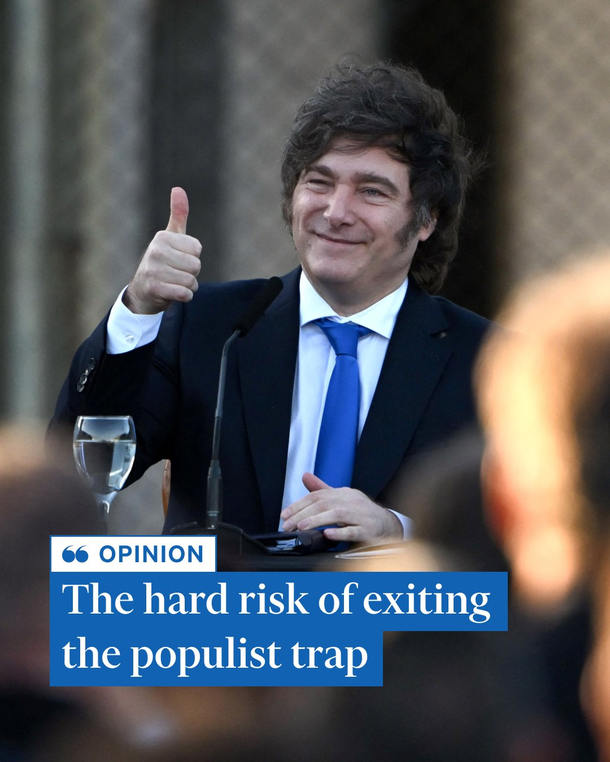 Duro análisis: para Financial Times, es «improbable» que el programa económico de Javier Milei «tenga éxito»