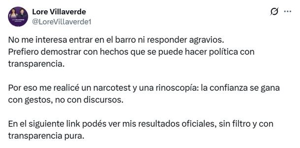 Insólito: diputada de La Libertad Avanza acusada de narcomenudeo se hizo una rinoscopía
