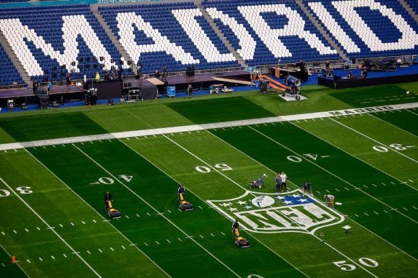 Así quedó el Santiago Bernabéu para Miami Dolphins vs Washington Commanders por la NFL