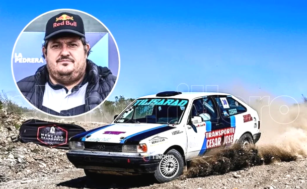 Conmoción en el rally: murió el piloto César Pérez tras chocar y quedar atrapado entre llamas
