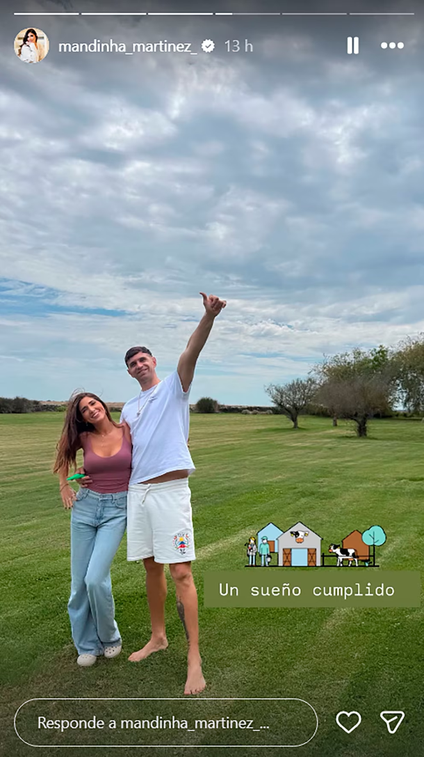 Dibu Martínez volvió a la Argentina y su esposa mostró su nueva casa en Mar del Plata: «Sueño cumplido»