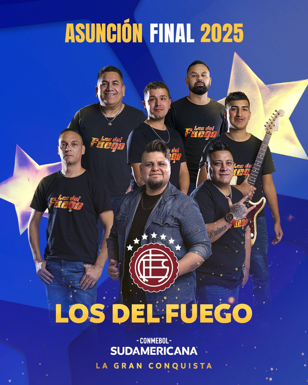 Cumbia santafesina en la Copa Sudamericana 2025: quién estará en el show de la final Cumbia santafesina en la Copa Sudamericana 2025: quién estará en el show de la final