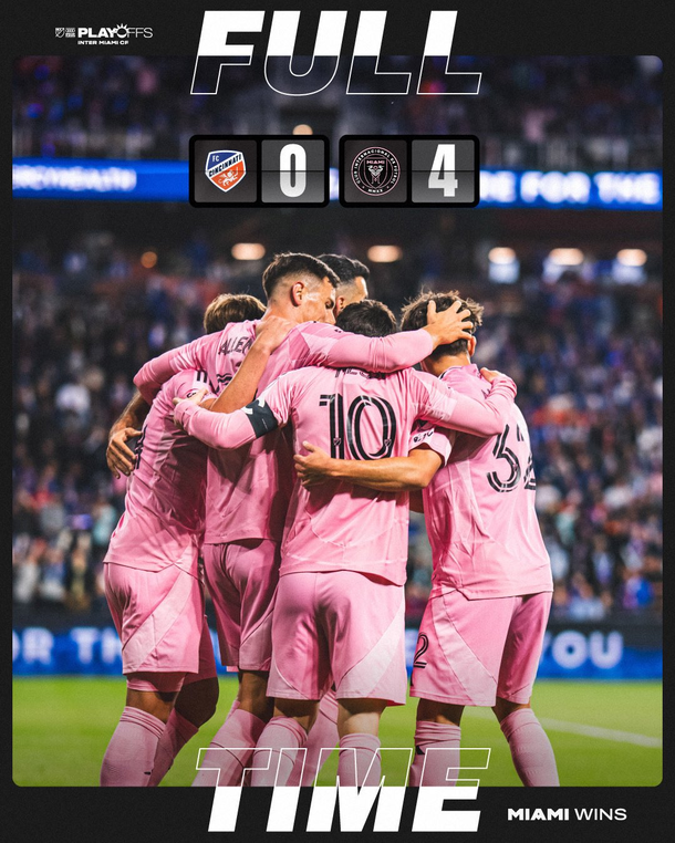 Lionel Messi brilló con un gol y tres asistencias, y puso a Inter Miami en la final de la Conferencia Este Lionel Messi brilló con un gol y tres asistencias, y puso a Inter Miami en la final de la Conferencia Este