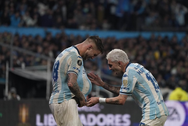 Franco Pardo regresó a las prácticas en Racing y estará disponible para los cuartos del Torneo Clausura