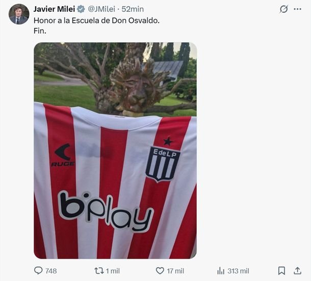 Periodista afín a Javier Milei asegura que el Gobierno planea intervenir la AFA a poco del Mundial 2026 Periodista afín a Javier Milei asegura que el Gobierno planea intervenir la AFA a poco del Mundial 2026