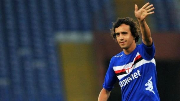 Antonio tuvo un paso por el Sampdoria de Italia. 