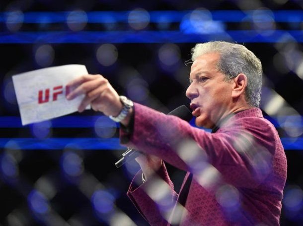 Bruce Buffer, histórico presentador de la UFC, le puso fecha de vencimiento a su carrera Bruce Buffer, histórico presentador de la UFC, le puso fecha de vencimiento a su carrera