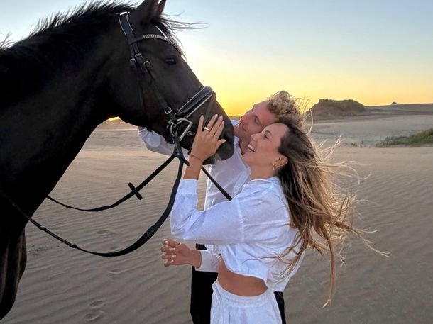 Facundo Colidio jugará en el equipo de los casados: así anunció su compromiso con su novia Facundo Colidio jugará en el equipo de los casados: así anunció su compromiso con su novia