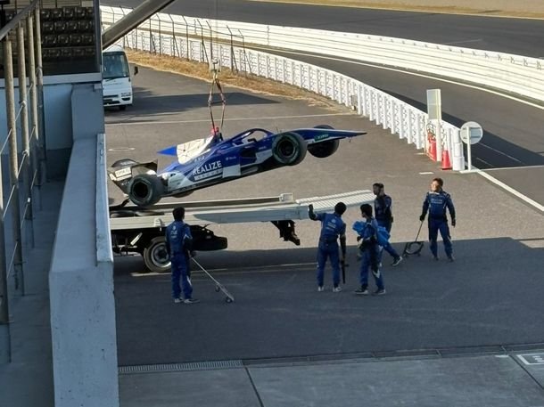 Otro día para el olvido de Jack Doohan en Suzuka: volvió a chocar en la misma curva que ayer