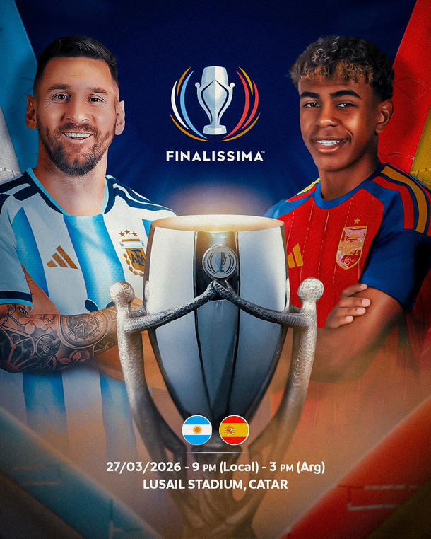 La Finalissima entre la Selección Argentina y España ya tiene día y sede confirmadas: cuándo y dónde es