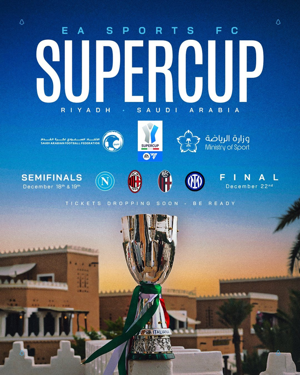 Milan vs. Napoli, por la Supercopa de Italia 2025: horario, formaciones y TV Milan vs. Napoli, por la Supercopa de Italia 2025: horario, formaciones y TV