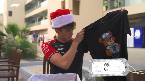 Santa Secret en la Fórmula 1: qué regaló y qué recibió Franco Colapinto este año Santa Secret en la Fórmula 1: qué regaló y qué recibió Franco Colapinto este año