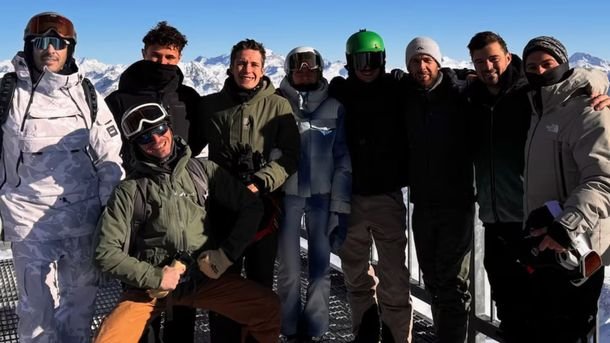 Quién es el argentino que se tomó un descanso en la nieve junto a la estrella de la Fórmula 1 Quién es el argentino que se tomó un descanso en la nieve junto a la estrella de la Fórmula 1