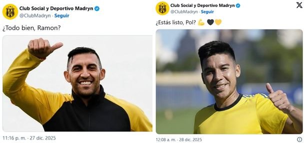 Deportivo Madryn anunció la llegada de dos ex Boca pero era un chiste por el Día de los Inocentes Deportivo Madryn anunció la llegada de dos ex Boca pero era un chiste por el Día de los Inocentes