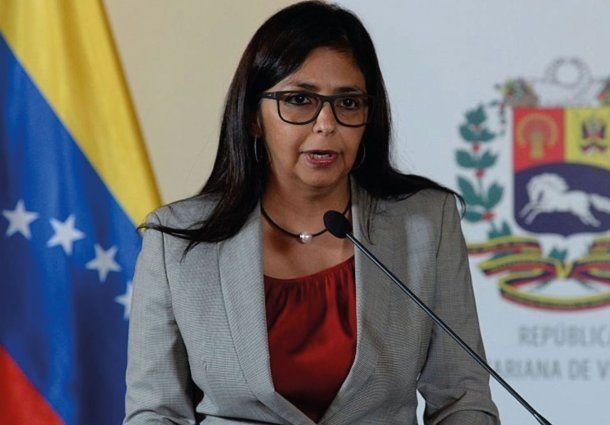 Delcy Rodríguez, vicepresidenta en el gobierno de Nicolás Maduro y nueva presidenta de Venezuela. Delcy Rodríguez, vicepresidenta en el gobierno de Nicolás Maduro y nueva presidenta de Venezuela.
