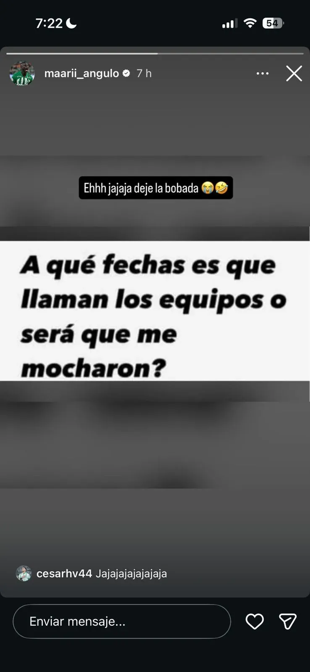 La espera de Boca por Marino Hinestroza y el curioso mensaje que agitó las redes La espera de Boca por Marino Hinestroza y el curioso mensaje que agitó las redes