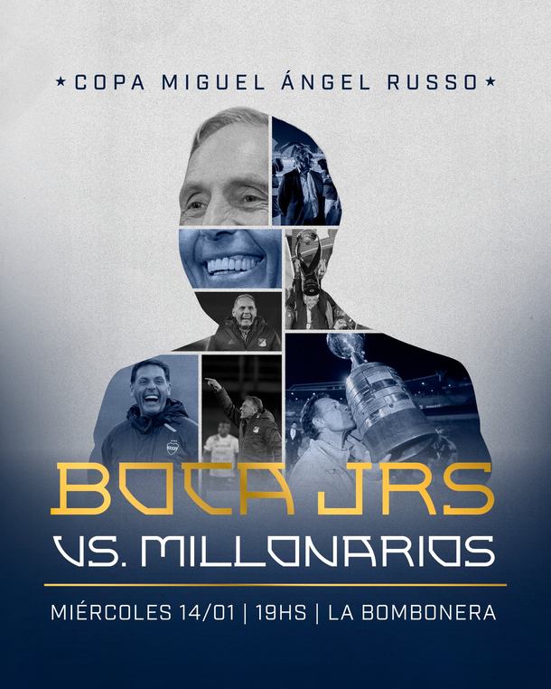 El legado de Miguel Ángel Russo: Boca y Millonarios jugarán un amistoso en la Bombonera El legado de Miguel Ángel Russo: Boca y Millonarios jugarán un amistoso en la Bombonera