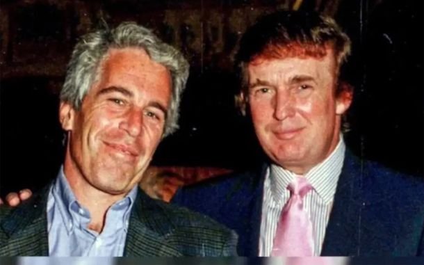 Jeffrey Epstein y su amigo Donald Trump.