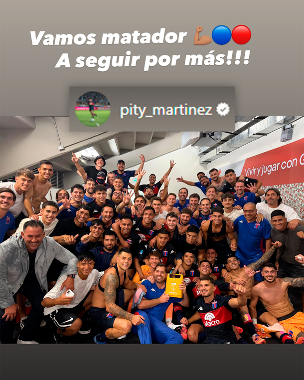 El video del Pity Martínez bailando tras la goleada de Tigre a River que desató enojo en redes