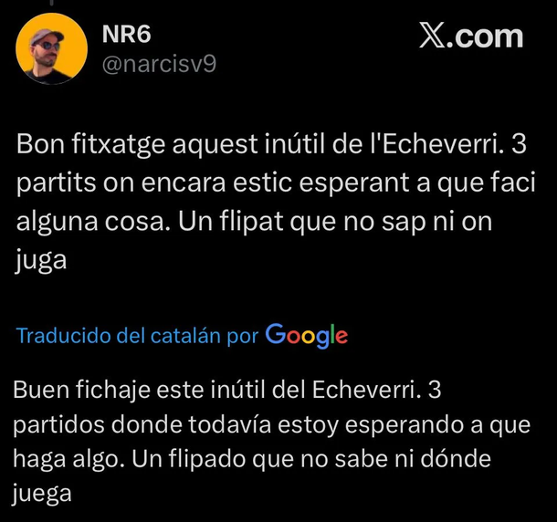 Los hinchas del Girona le soltaron la mano al Diablito Echeverri tras solo 93 minutos: «Que haga algo»