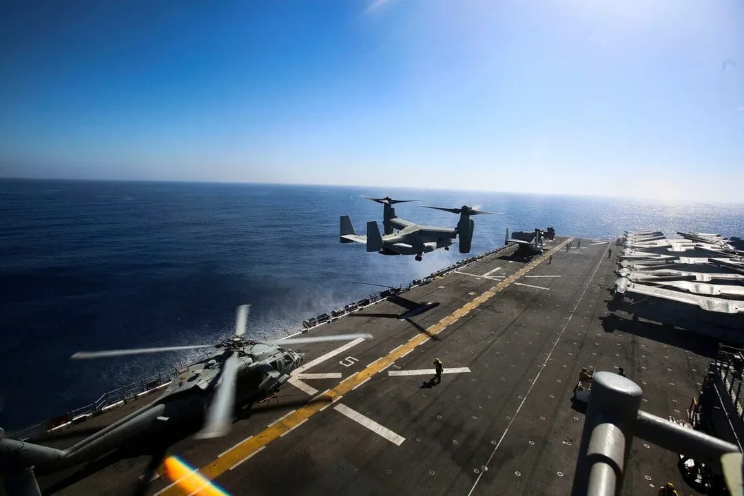 Estados Unidos despliega miles de marines hacia el estrecho de Ormuz y evalúa una posible operación en Irán Estados Unidos despliega miles de marines hacia el estrecho de Ormuz y evalúa una posible operación en Irán