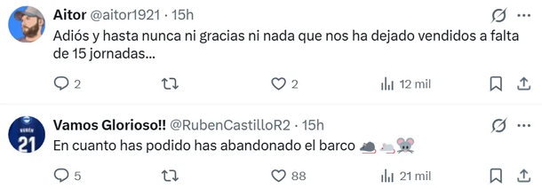 Indignación en Alavés por la salida del Chacho Coudet a River: «Juraste por tus hijos»