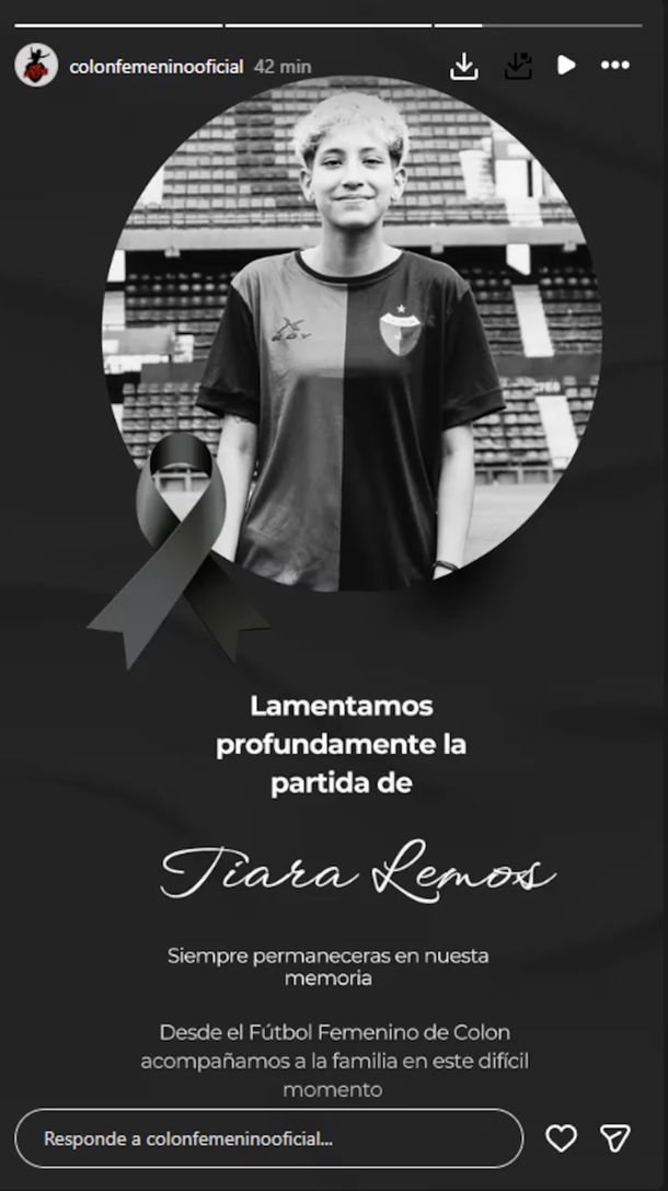Conmoción en el fútbol femenino: murió una jugadora de 16 años de Colón