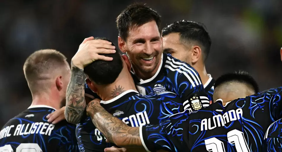 Goleada, cambio de imagen y un enorme gesto de capitán de Messi: lo que dejó la última función de Argentina en el país antes del Mundial