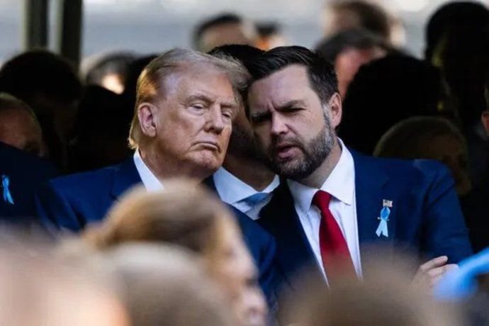 Vance es el elegido de Trump para viajar. Vance es el elegido de Trump para viajar.