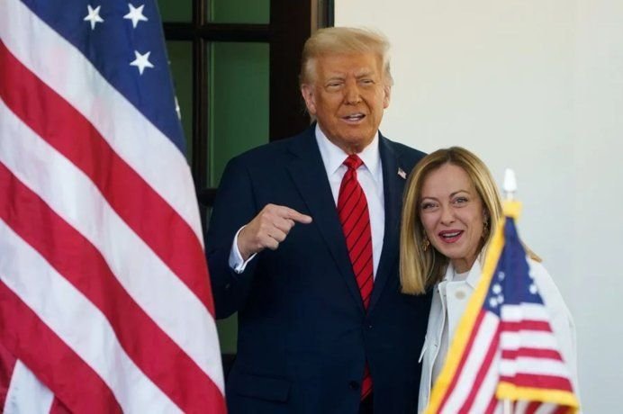 Archivo. Trump y Meloni: una relación en tensión con el foco puesto en el estrecho de Ormuz. Archivo. Trump y Meloni: una relación en tensión con el foco puesto en el estrecho de Ormuz.