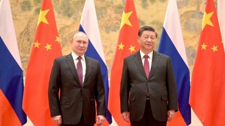 Xi Jinping y Vladimir Putin.