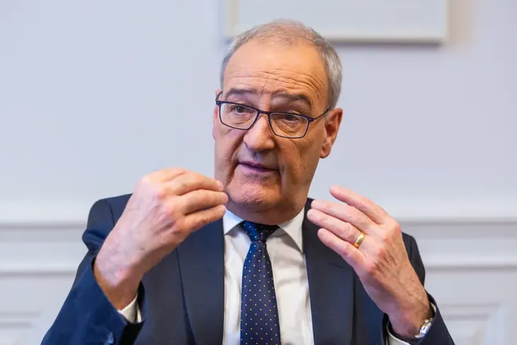 Guy Parmelin, presidente de Suiza.