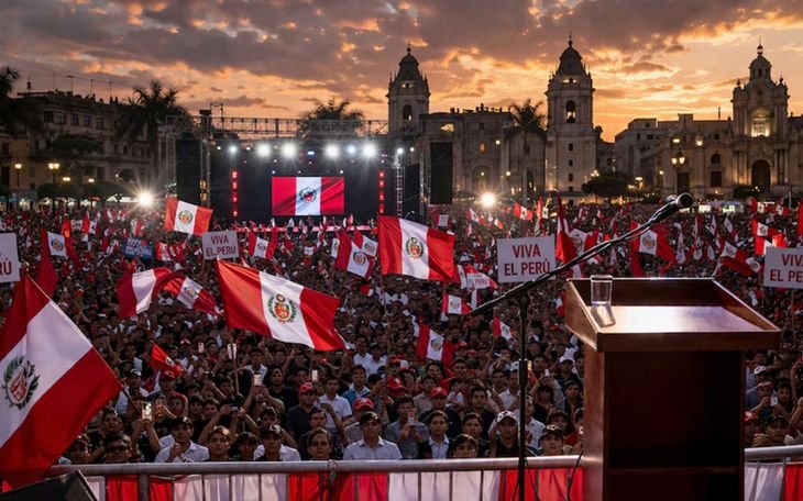 La elección refleja la profunda división política y territorial que atraviesa Perú.