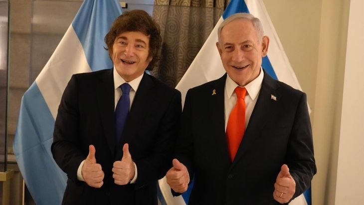 Para Netanyahu, antes que el capitán de la albiceleste, está Milei a quien calificó como “un gran amigo de Israel”.