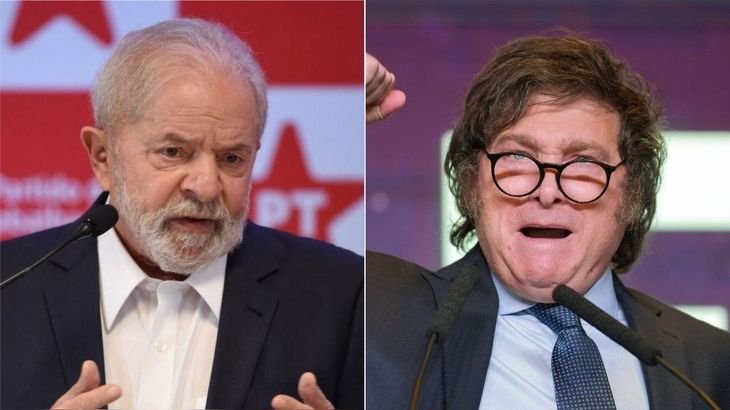 El presidente argentino Javier Milei calificó a Luiz Inácio Lula da Silva de 