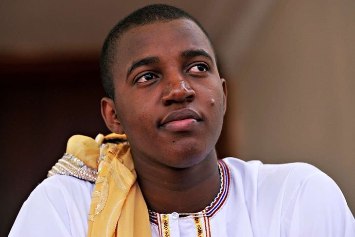 El rey querido por la gente de Uganda.