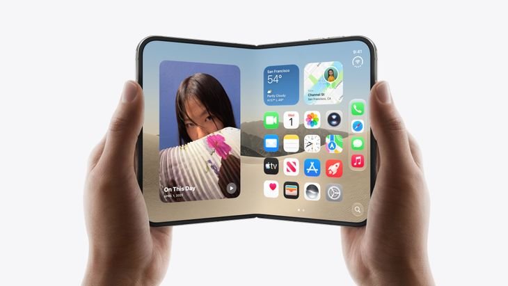 El primer plegable de la marca busca una pantalla similar a la de un iPad.