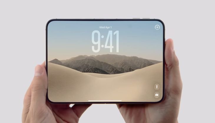 Así se ve el nuevo iPhone Duo.