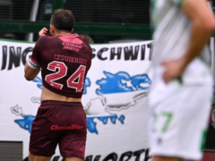 Izquierdoz, la cara de la pertenencia en Lanús: del rechazo a jugar la final de la Libertadores a anotar el empate en el clásico y ser agredido