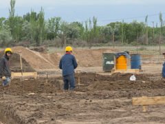 Con fondos VMOS, Río Negro construye un nuevo edificio para el CET 29 en Luis Beltrán