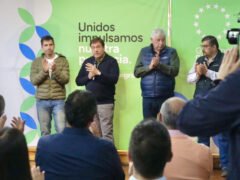 Weretilneck garantizó más de 2.550 toneladas de cemento para pavimentar 70 cuadras en Bariloche