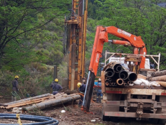 Bariloche: comenzaron las nuevas perforaciones de agua en el predio de captación del Ñireco
